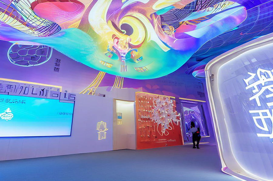 数字化展馆实施方案，沉浸式企业馆，现代化展馆