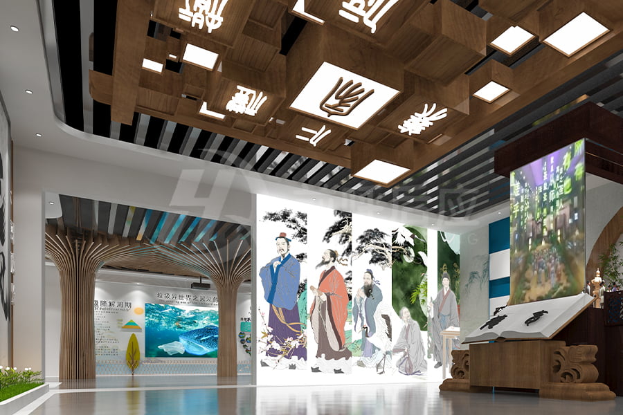 廉洁文化教育基地展厅设计公司