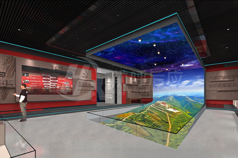 廉洁基地展厅设计布局方案，打造震撼视觉效果
